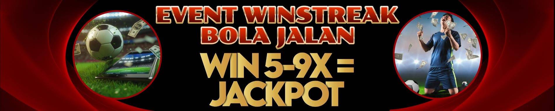 BONUS WINSTREAK BOLA JALAN ELEVENS4D